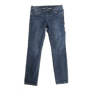 Black Diamond Forged Denim Women 8 Slim Climbing Jeans Cordura Stretch Blue